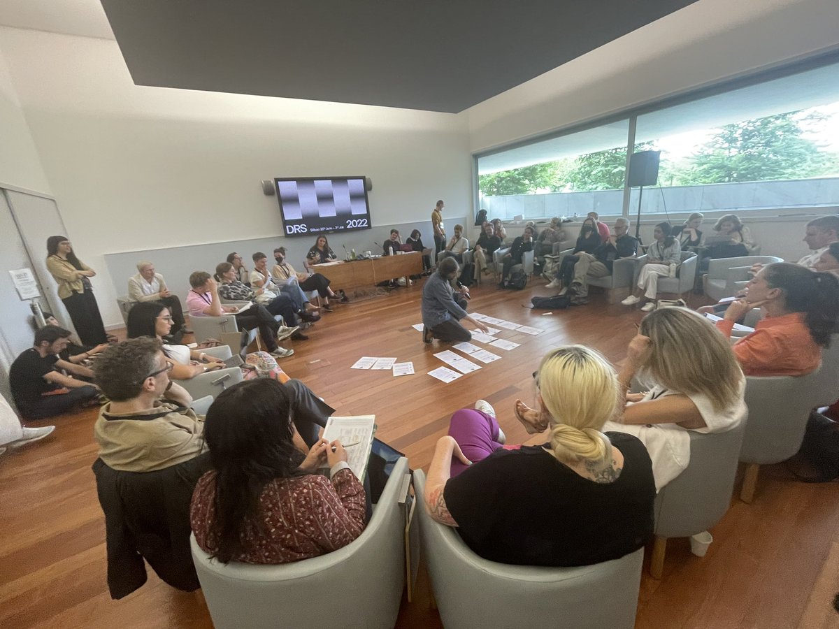 Really great session at <a href="/drs2022bilbao/">DRS2022 BILBAO</a> about how to communicate the value of design research #DRS2022BILBAO #QuBr <a href="/thisisDRS/">DRS</a>