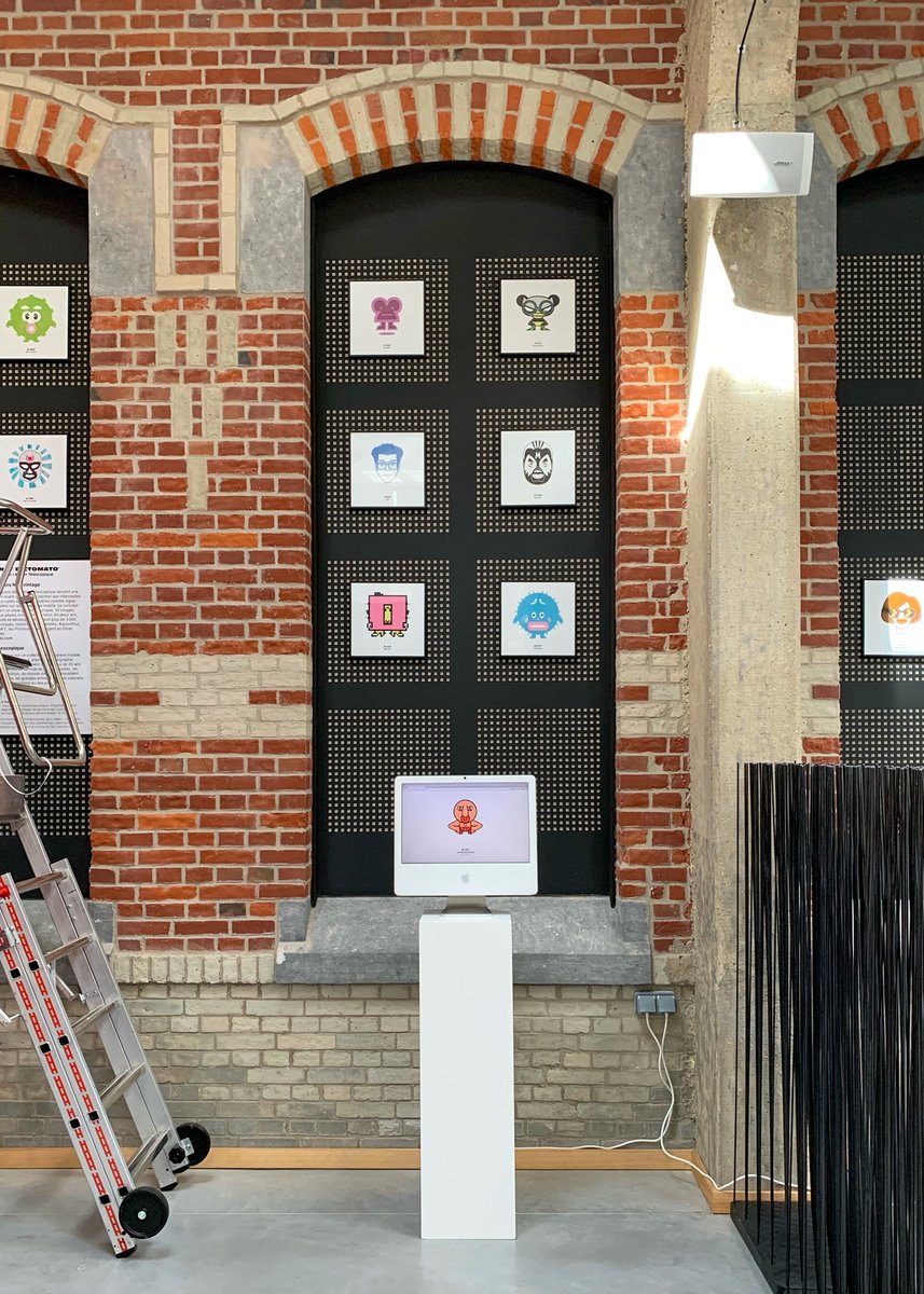 Hier, se déroulait la soirée #frenchtech organisée par <a href="/LLVallee/">Louvre Lens Vallée</a> 🇫🇷🛠 Nous y avons dévoilé la Beta de #Pictomato_Somebudy 
La première App de création d'avatar directement minté en #NFT… gratuitement ! #free !
Pour créer votre #somebudy c'est par ici 👉🏻 app.pictomato.com