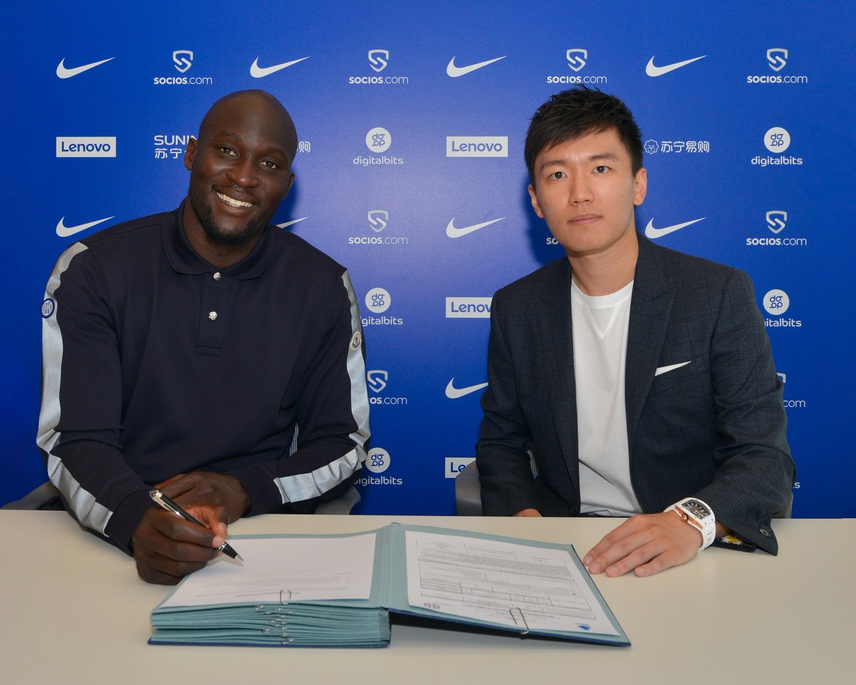 ✍️ + 📄 = Big Rom 🔙✅
#ForzaInter #WelcomeRomelu