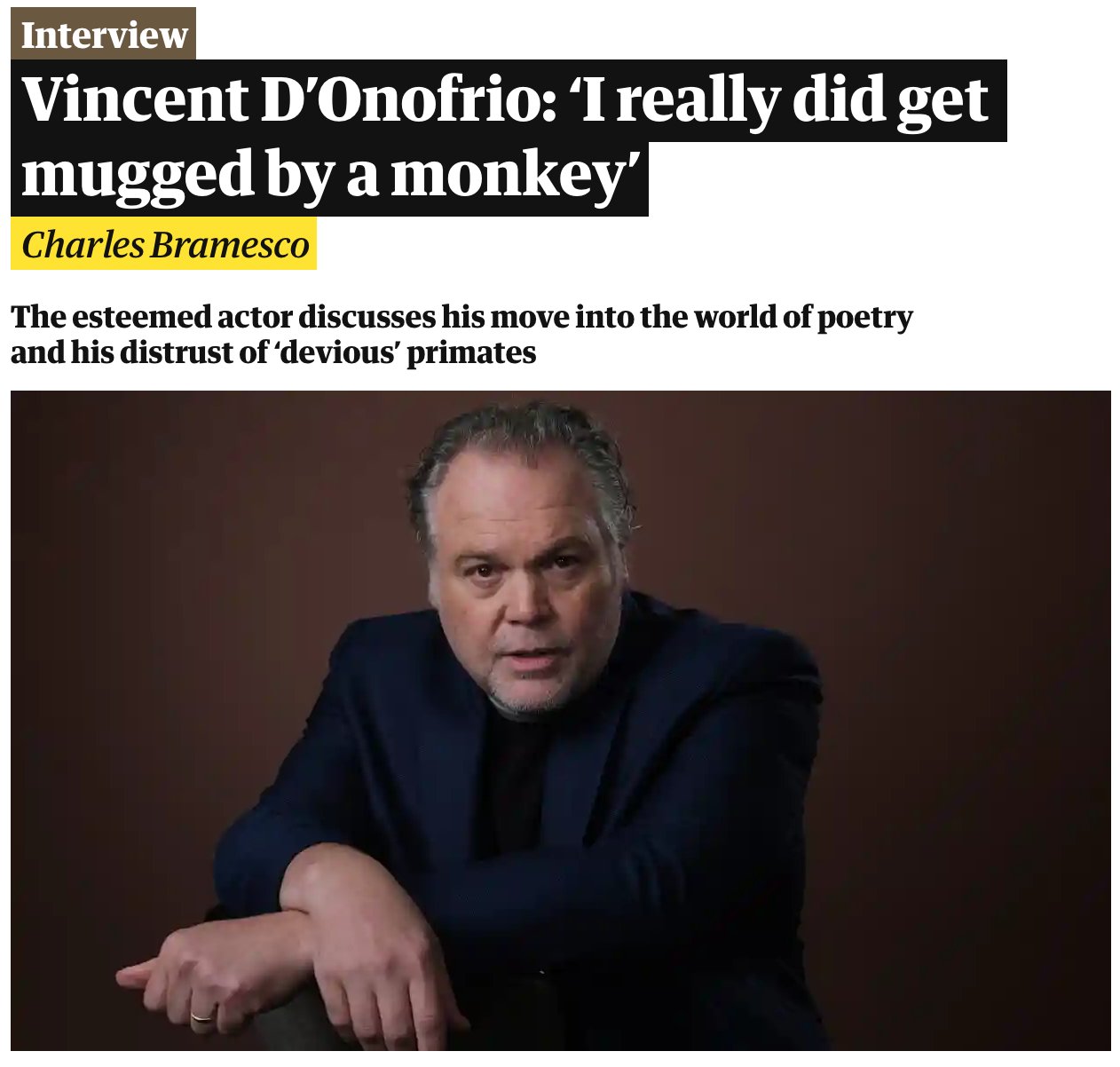 Happy Birthday, Vincent D\Onofrio! 