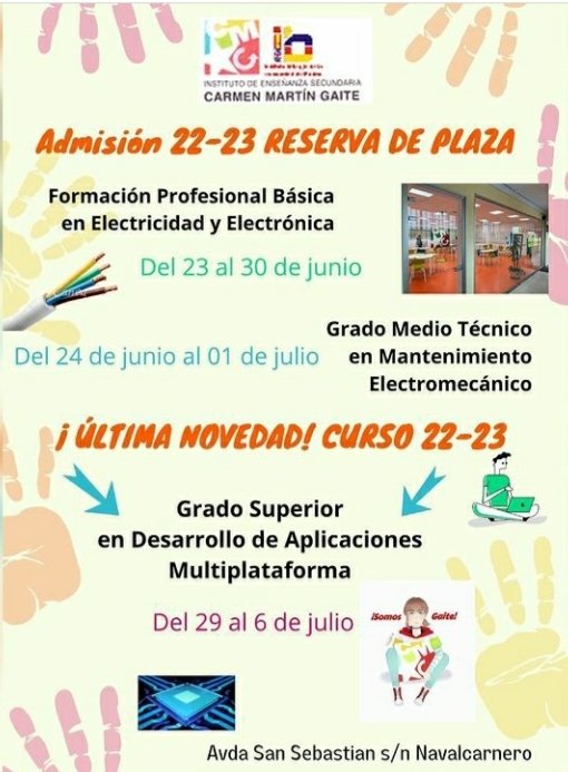 🍏AMPA IES Carmen M. Gaite Navalcarnero tweet media