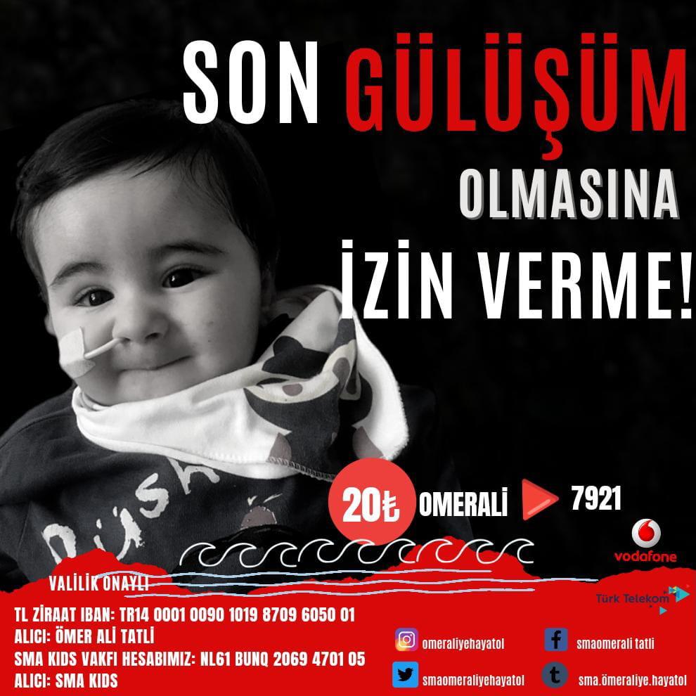 💧ÖMER ALİ KAZANDI (@smatip1omerali) on Twitter photo Yaşamla ölüm arasında NEFES alabilmek icin savaşan minik ÖMERALIyi yalnız bırakmayın🙏
<a href="/ahmetercanIar/">Ahmet Ercanlar</a> <a href="/AltayBayindir_1/">Altay Bayındır</a> <a href="/atademirer/">atademirer</a> <a href="/besmersoy/">burcu esmersoy</a> <a href="/deryaulugg/">Derya ULUĞ</a> <a href="/dk_imamoglu/">Dilek Kaya İmamoğlu</a> <a href="/acunilicali/">Acun Ilıcalı</a> <a href="/DemetAkalin/">Demet Akalin</a> <a href="/ezgimola/">ezgi mola</a>
<a href="/tcbestepe/">T.C. Cumhurbaşkanlığı</a> <a href="/alibabacan/">Ali Babacan</a> <a href="/izmirbld/">İzmir Büyükşehir Belediyesi</a>
#cocuklarölmesin Yaşamla ölüm arasında NEFES alabilmek icin savaşan minik ÖMERALIyi yalnız bırakmayın🙏
<a href="/ahmetercanIar/">Ahmet Ercanlar</a> <a href="/AltayBayindir_1/">Altay Bayındır</a> <a href="/atademirer/">atademirer</a> <a href="/besmersoy/">burcu esmersoy</a> <a href="/deryaulugg/">Derya ULUĞ</a> <a href="/dk_imamoglu/">Dilek Kaya İmamoğlu</a> <a href="/acunilicali/">Acun Ilıcalı</a> <a href="/DemetAkalin/">Demet Akalin</a> <a href="/ezgimola/">ezgi mola</a>
<a href="/tcbestepe/">T.C. Cumhurbaşkanlığı</a> <a href="/alibabacan/">Ali Babacan</a> <a href="/izmirbld/">İzmir Büyükşehir Belediyesi</a>
#cocuklarölmesin