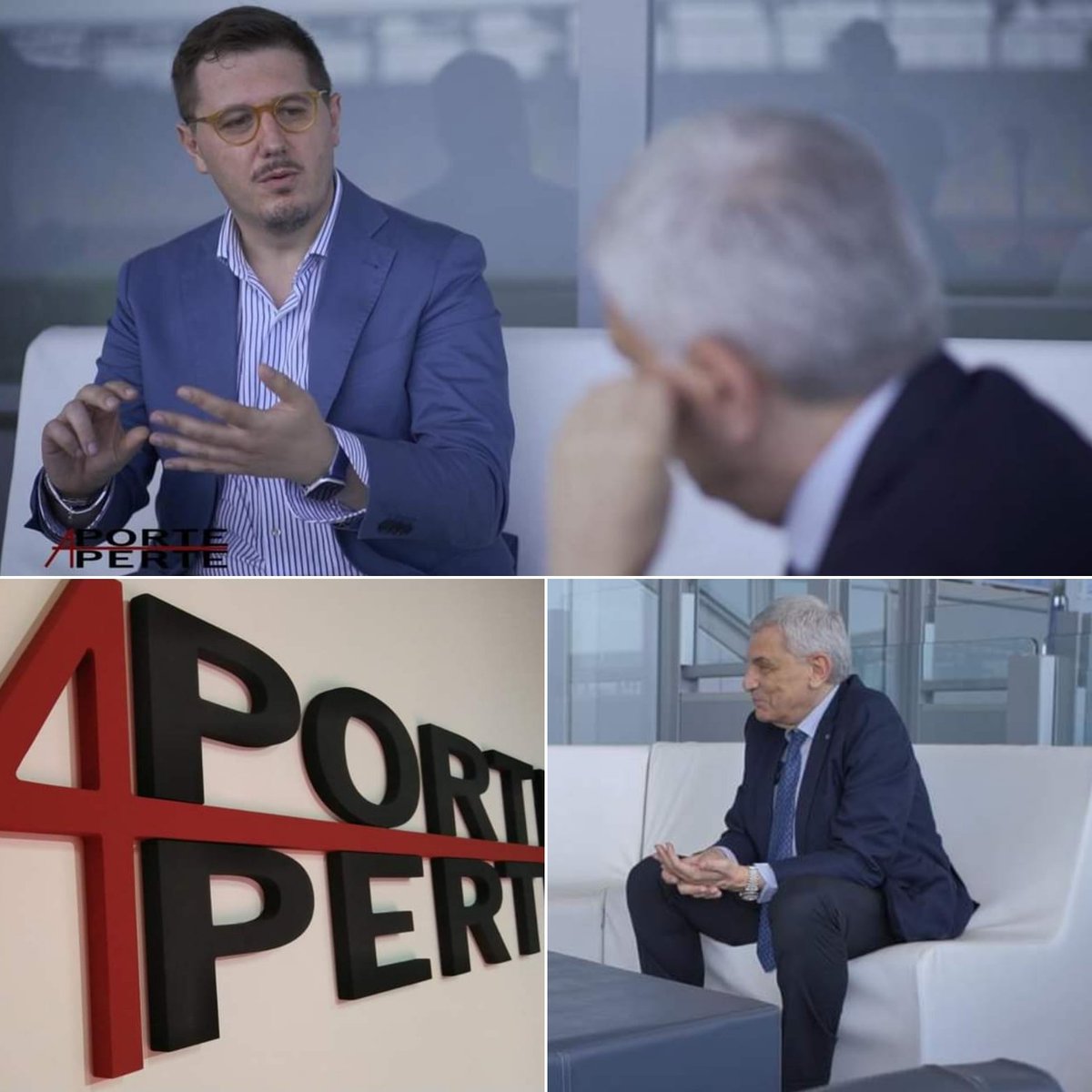 TeleuniversoTV's tweet photo. ‼️ "MAURIZIO STIRPE" ‼️
⏰ Alle 21,10 nuova puntata di "A porte @aperte_a" 📺
📌 Ospite di @CortinaFabio:
▶️ il Vicepresidente di @Confindustria e Presidente del @Frosinone1928 Maurizio #Stirpe
Vi aspettiamo! #aporteaperte https://t.co/qyhYph6t4l