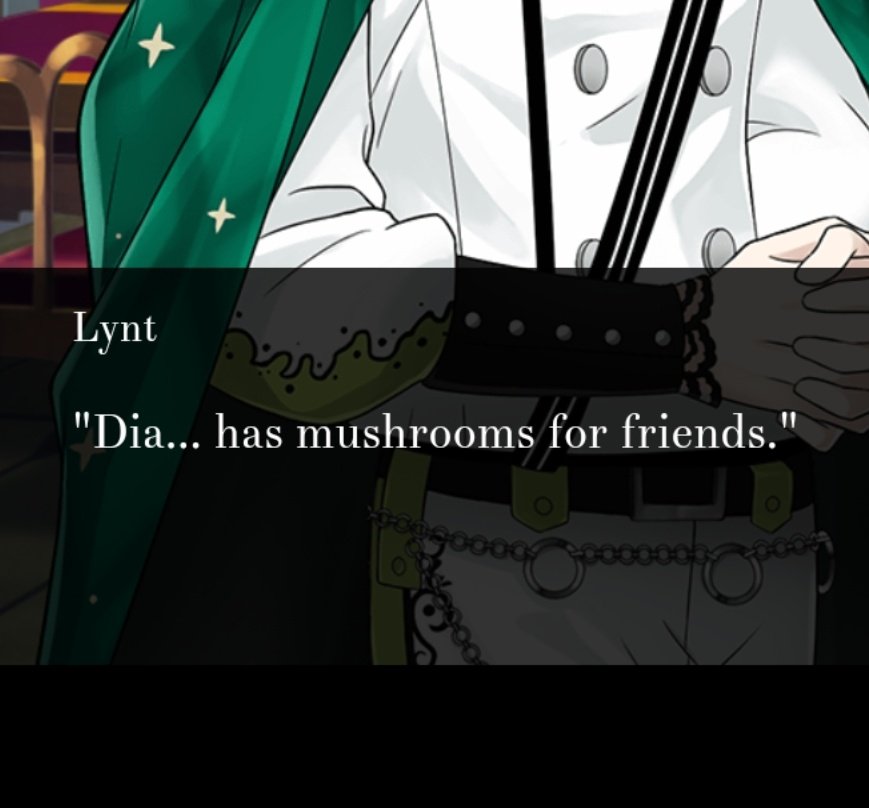 DerpyEmpress's tweet photo. Say..... sounds like a good buddy to hang out with already 🍄😎🍄 Has anyone completed Dia's event route? Feels like a teaser for his consort path! :3 

#CourtofDarkness #VoltageInc #otome #otomegame #otomelife https://t.co/T0WDJ7973K