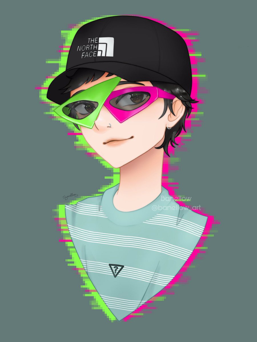 banell0w's tweet photo. qué humilde @SpreenDMC siendo tan dibujable🌷

la versión sin gafas la incluyo porque me gustó cómo quedaron los ojos akdjsks

#Fanart #Spreen #SpreenFanart https://t.co/IUJWIwjsXX