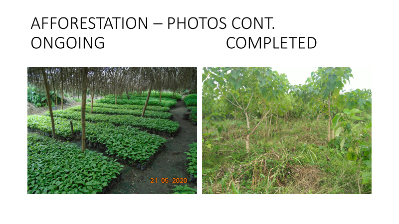 NEWMAP_NIGERIA's tweet photo. 27,529.86 hectares have been reclaimed as a result of civil works, bio-remediation and afforestation measures implemented.Hence businesses have returned and there is improved access to markets for transporting agric. produce, access to schools and healthcare services.  
4 of 47 https://t.co/oTu3FAldeU