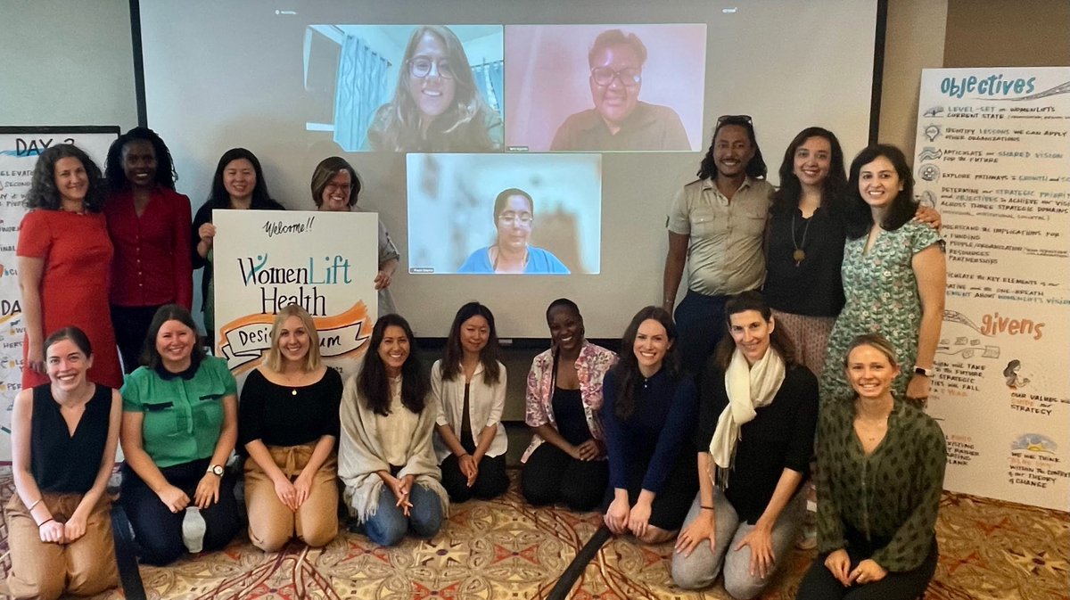 AmieBatson's tweet image. Incredibly grateful for @theDiff_erence, who led the @womenlifthealth team through our strategic thinking.