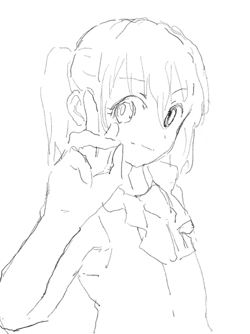 このラフは好きかも知れないです…。 