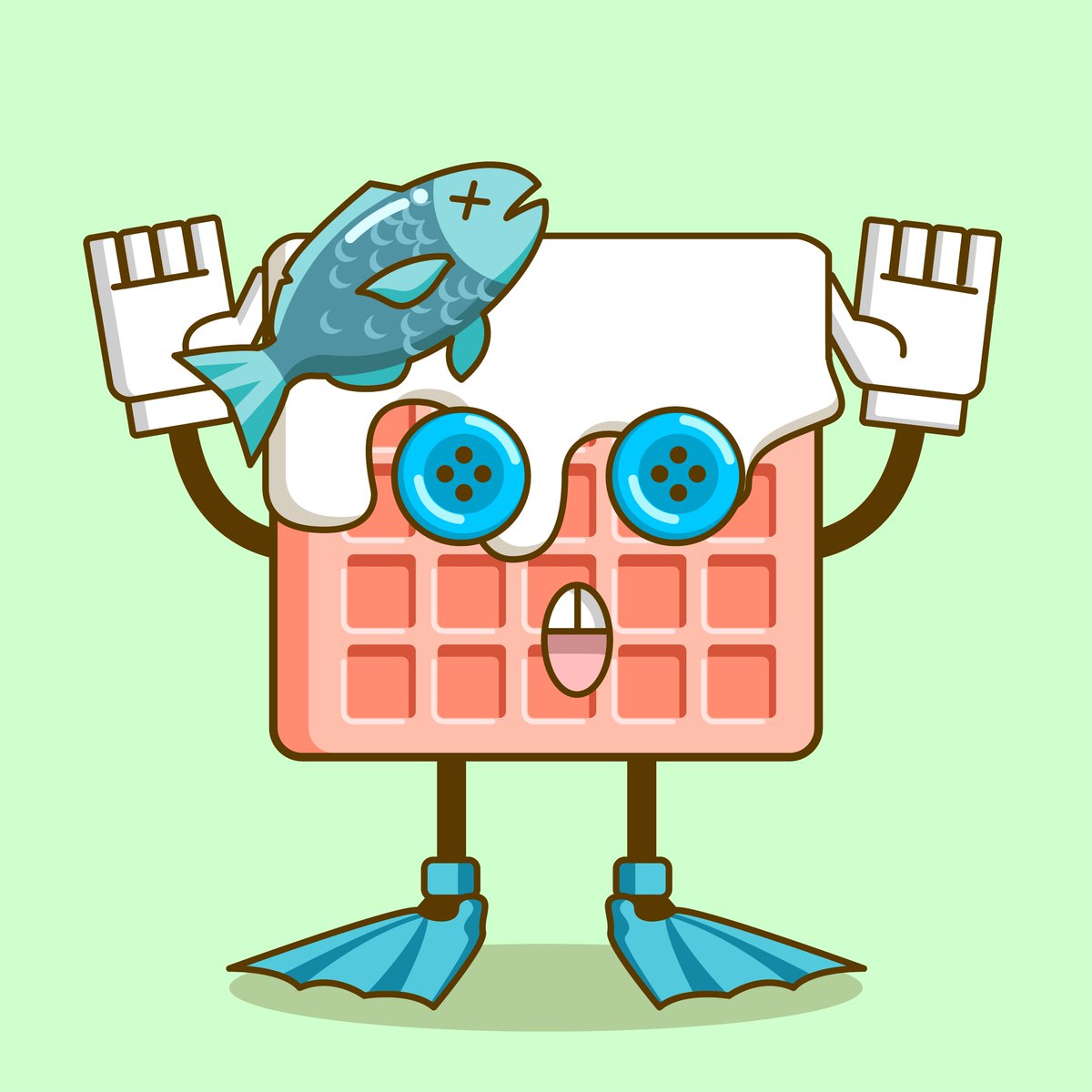 Life is a waffle 🧇 &amp; our community is the topping.  
Join our discord - discord.gg/wafflepals 🍌🫐🍓🐟

#NFT #NFTs #NFTart #ethereum #cryptoart #DeFi #opensea #blockchain #collectible #wafflepals #digitalart #cryptocurrency #nftartist #nftcollectors #nftartwork #nftcollections