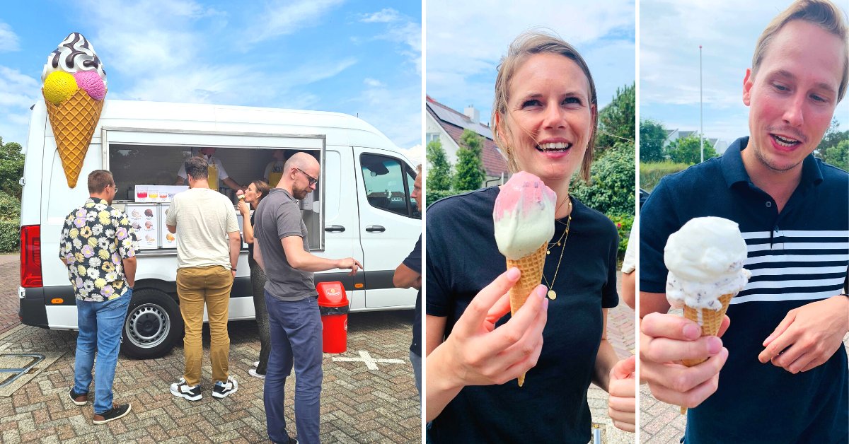 En ineens stond 'ie daar dan, de ijscoman! 🍨 Dankjewel, IJskar ’t Zonnetje uit Noordwijk.
#newstory #digitalagency #agency #designdevelopgrow #ijscoman #ijskar