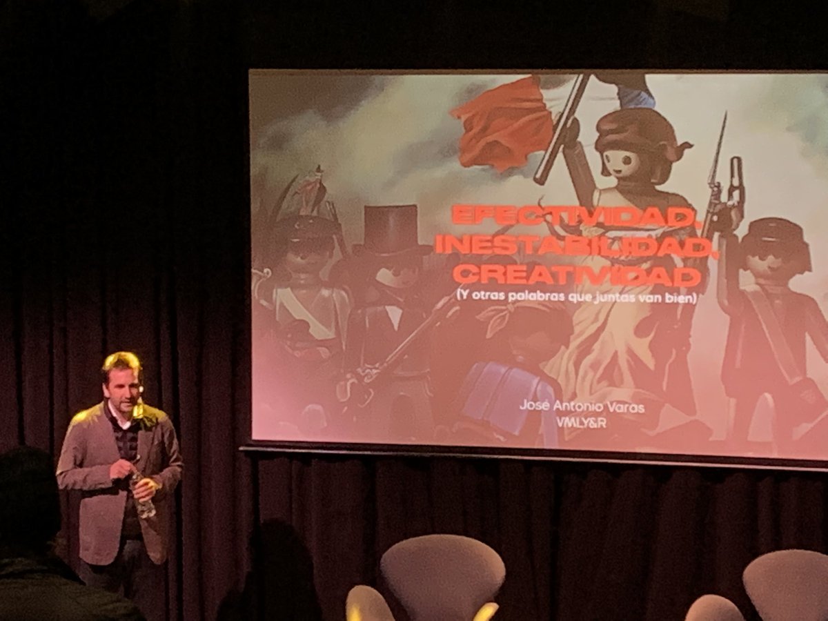 WavemakerUy's tweet image. Efectividad, Inestabilidad, Creatividad y otras palabras que juntas van bien. @joseavaras de @VMLYRUruguay en el lanzamiento de los #EffieAwardsUy