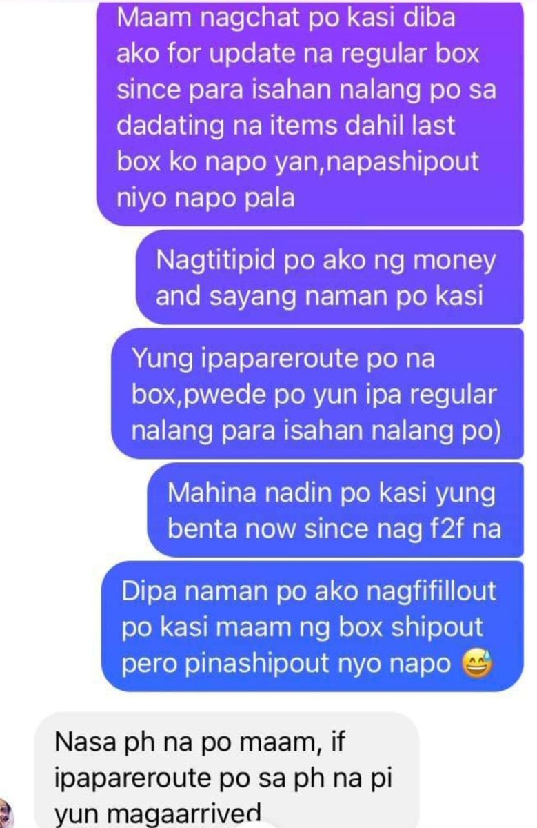 csphupdates's tweet photo. update po sa senkou,nasa ph nadaw po pala,waiting nalang po sa bayad namin para po mapship na pp dito sa bahay,by july 14 (?) po ata magaarrive pag masettle napo this week. https://t.co/71S1oJgTv8