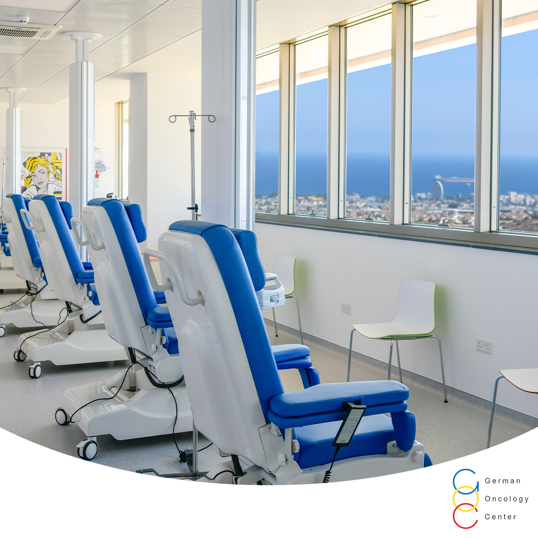 Our modern treatment areas make #GOC a pioneer and unique for the Cypriot and international standards. We recognize the challenges our patients face during their treatments. Our beautiful space &amp; the view of the endless blue promises to contribute positively to their psychology.