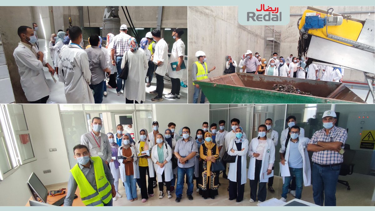 RedalOfficiel's tweet photo. #AboutToday | Heureux d'avoir accueilli les étudiants de l'Institut des Techniciens Spécialisés en Mécanique Agricole et Equipement Rural de Bouknadel pour leur faire découvrir notre station de prétraitement des eaux usées #SPRET Bouknadel
#WeAreResourcers https://t.co/SzVF9iN3Q3