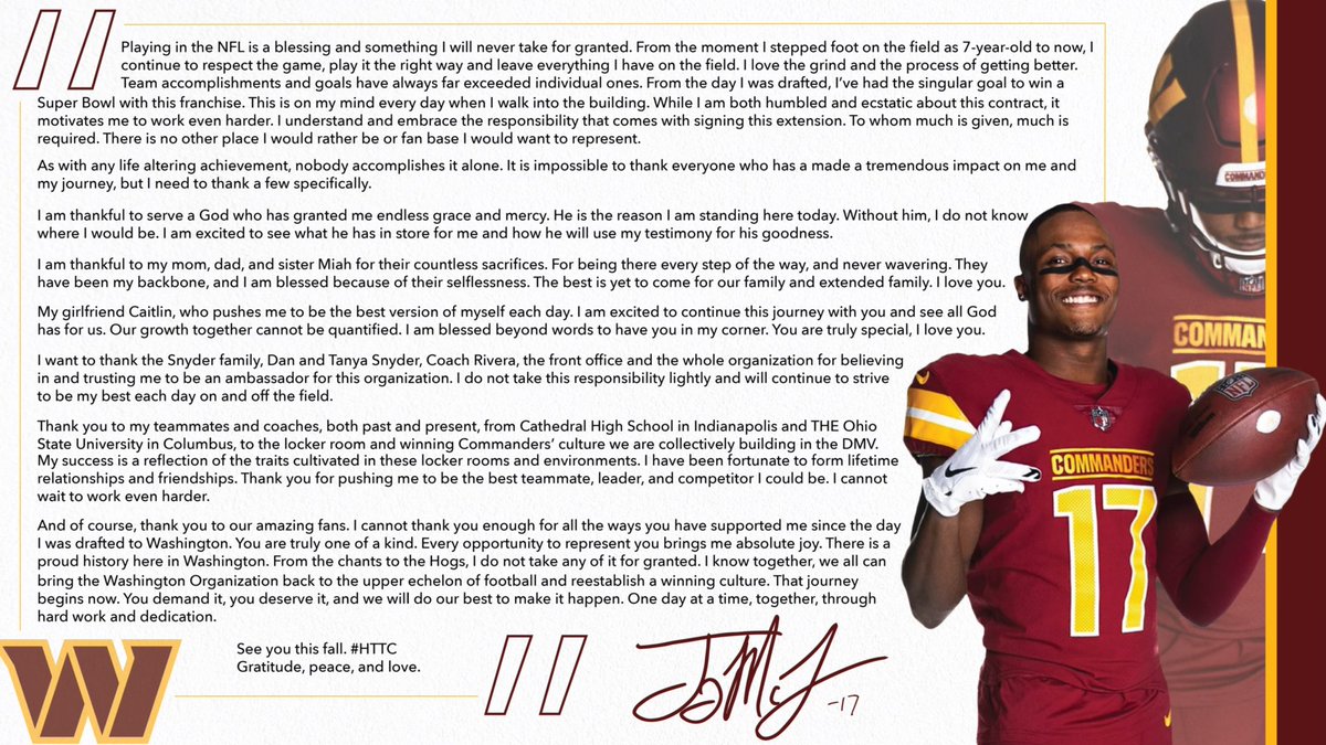 Terry McLaurin (@theterry_25) on Twitter photo 
