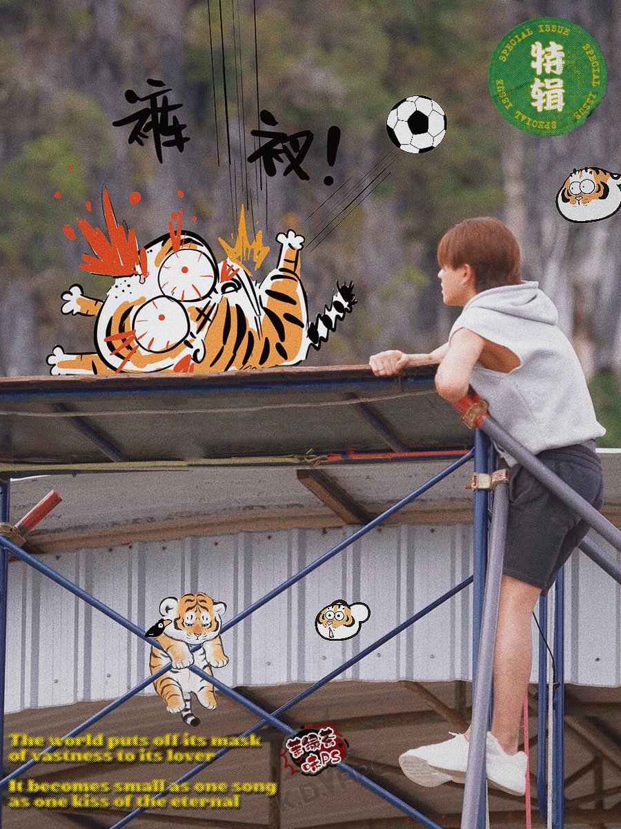 The tiger who was hit by a football and vomited blood was miserable😳

#KDPPE 
#PerthTanapon