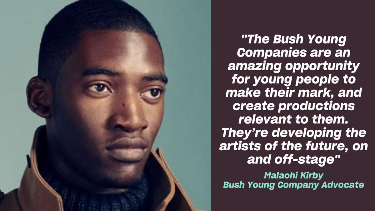 Bush Young Company advocate, actor Malachi Kirby, joins us in marking this huge moment in our 50th birthday year as both young companies take over our main stage. Both HORIZON and ANTHEM are on sale now. Tickets are Pay What You Decide from £0. Book now: bushtheatre.co.uk/whats-on/