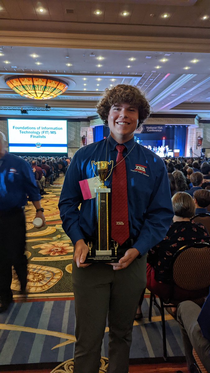 _CTTSA's tweet image. Congrats to Austin Weske, your National Champion in CAD Architecture!! @CTHSConnect @ColoradoTSA @CCSDK12