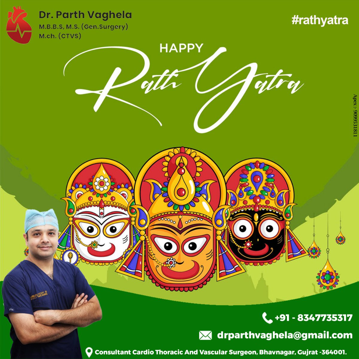 May Lord Jagannath bless you with all that you have dreamt of. May all your wishes get fulfilled and may you always keep smiling—a very blissful Rath Yatra to you.
#rathyatra #jagannath #puri #jaijagannath #jagannathpuri #lordjagannath #india #krishna #jagannathswami #love