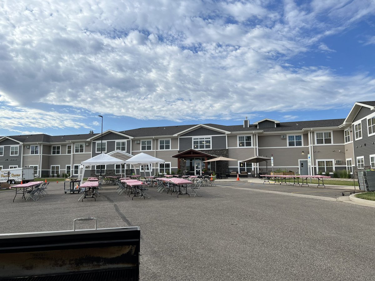 Come out to the Eventide Jamestown Community picnic today! Good food, music, and company! <a href="/EventideSLC/">Eventide Senior Living Communities</a> #EventideSeniorLiving