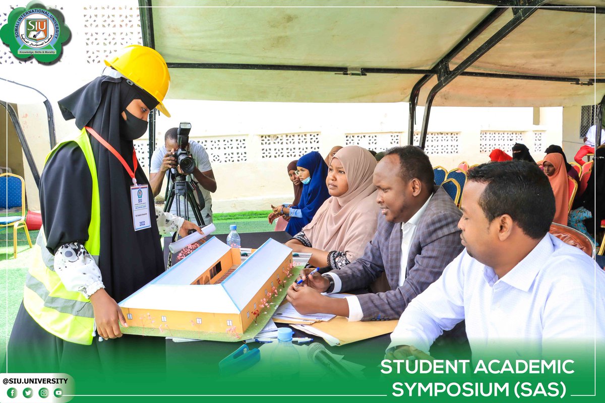 SIU_UNIVERSITY's tweet photo. Maanta oo Khamiis ah 30/06/2022 Xarunta Dhexe ee Jaamacadda SIU waxaa si nabad ah kusoo gabaggaboobay Toddobaadka Cilmibaarista iyo Hal-Abuurka Ardayda Jaamacadda SIU (SIU Students Symposium 2022).

https://t.co/UenDPD4Duw https://t.co/Iy8c9kbomV