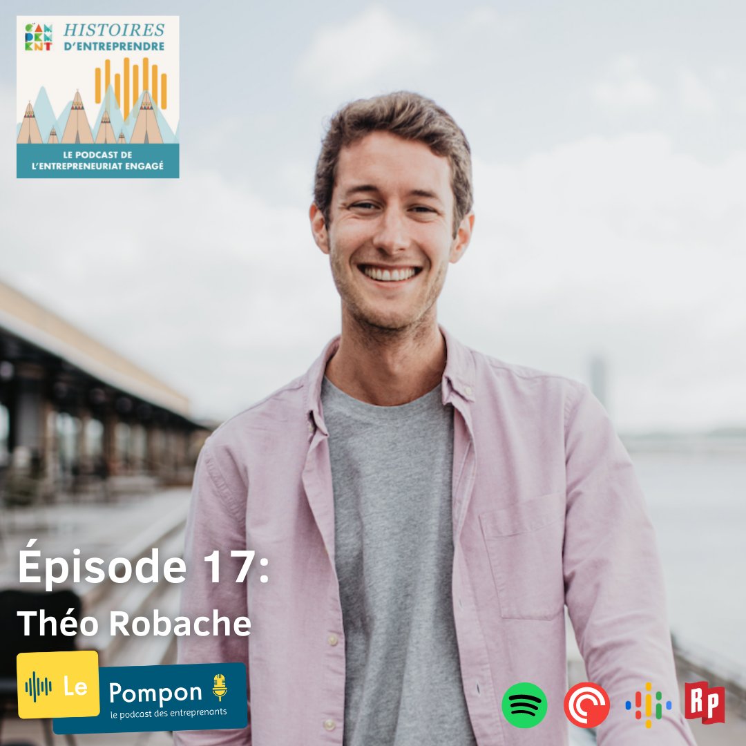 HISTOIRES D’ENTREPRENDRE – Épisode 17 – Théo Robache – Le Pompon 🎙️

Nous vous souhaitons à tous et à toutes une très bonne écoute ! 🎧

👉  bit.ly/3nvkhi0 

#entreprendre #podcast #entreprendreautrement #communication #bordeaux #lespremieresna #entrepreneuriat #lepompon