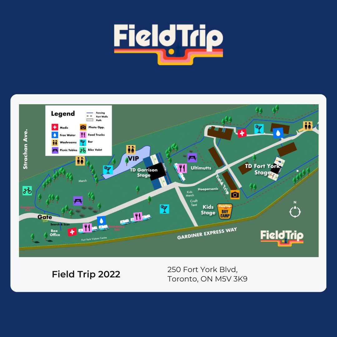 Here’s a look at our 2022 Site Map!