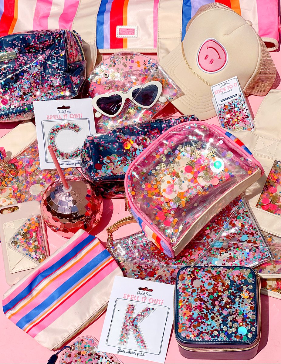 Celebrate the long holiday weekend early &amp; treat yoself to our BiGGEST SALE of the season 🤩 25% off everything* with code STARSNSTRIPES! 🇺🇸packedparty.com/collections/al…

*New Summer Collection not included*