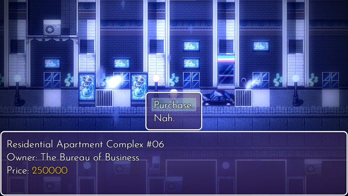 FinalProfitRPG's tweet image. There are over 120 properties to collect in Final Profit.
#indiegame #collectathon