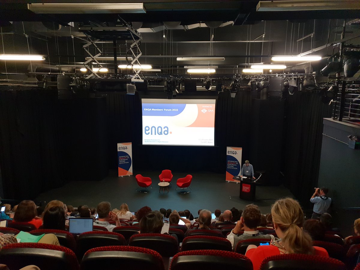 U Cardiffu je od 22. do 24.6. održan <a href="/ENQAtwt/">ENQA</a> Members' Forum 2022 na kojem su sudjelovale i predstavnice #AZVO-a
Programom ovogodišnjeg Foruma željelo se potaknuti na promišljanje o temeljnim vrijednostima #EHEA-e i ulozi osiguravanja kvalitete