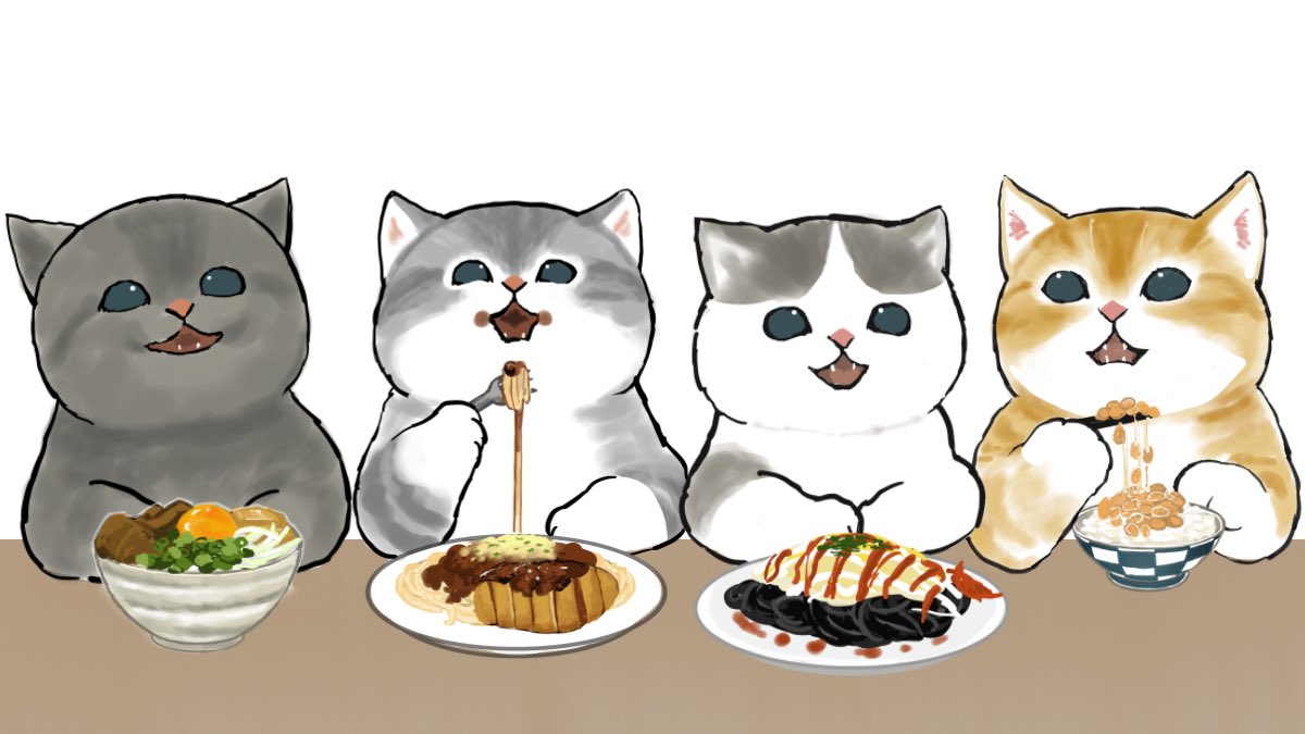 bowl cat no humans chopsticks food white background eating  illustration images