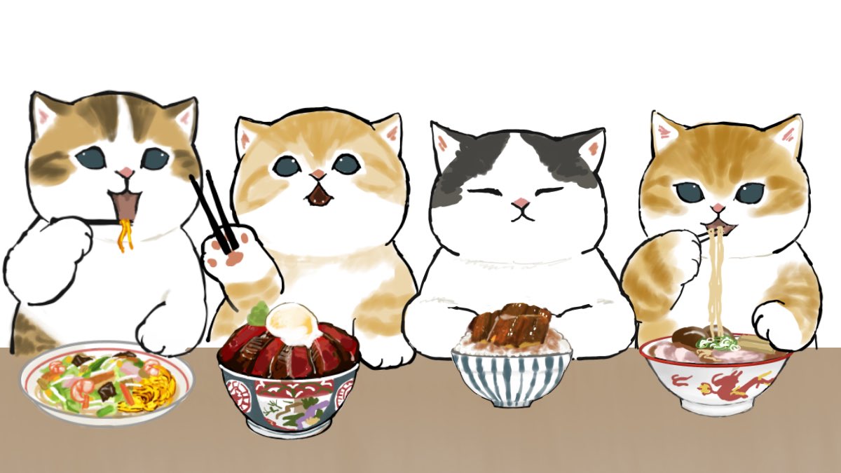 bowl cat no humans chopsticks food white background eating  illustration images