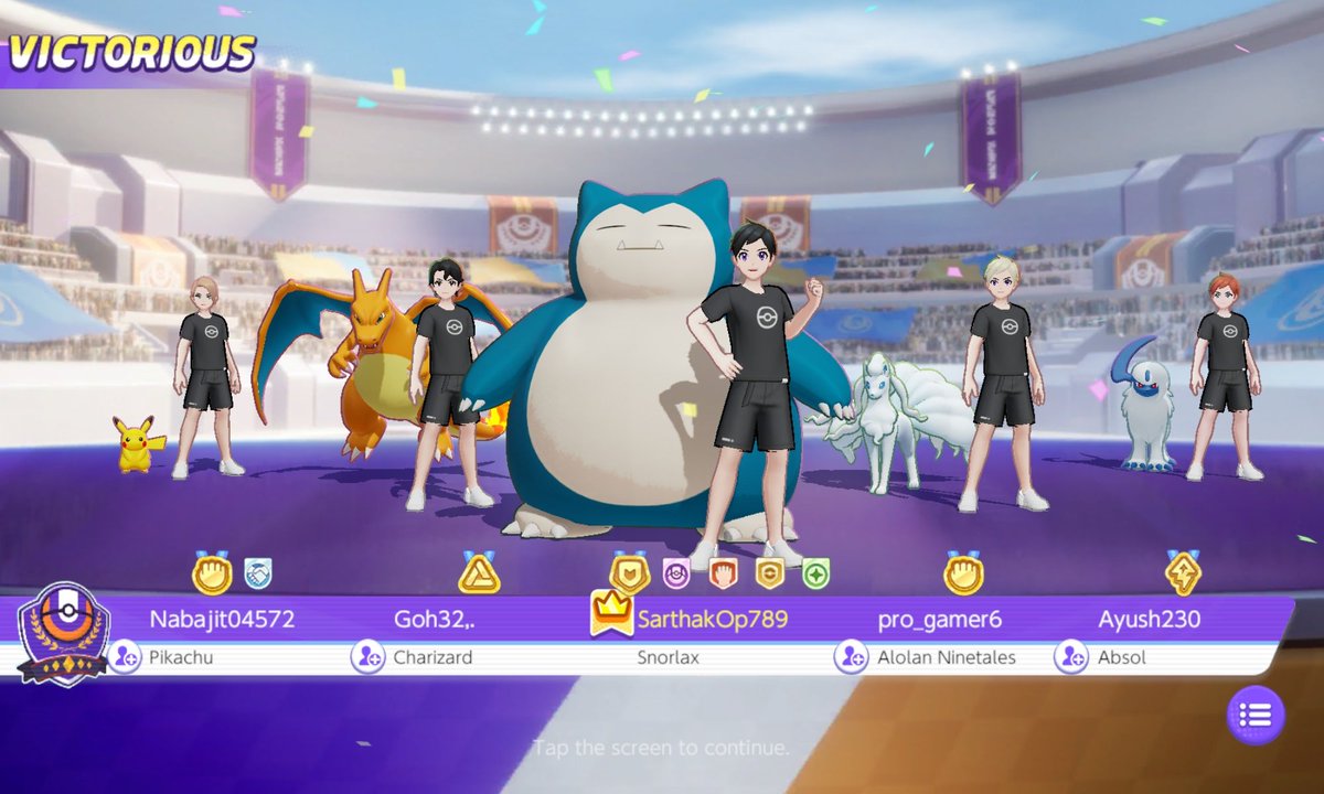 LoveSuperTeeds's tweet photo. @SuperTeeds @PokemonUnite My fav is snorlax as I just dominate with flail and yawn https://t.co/BkuBqsrmhC