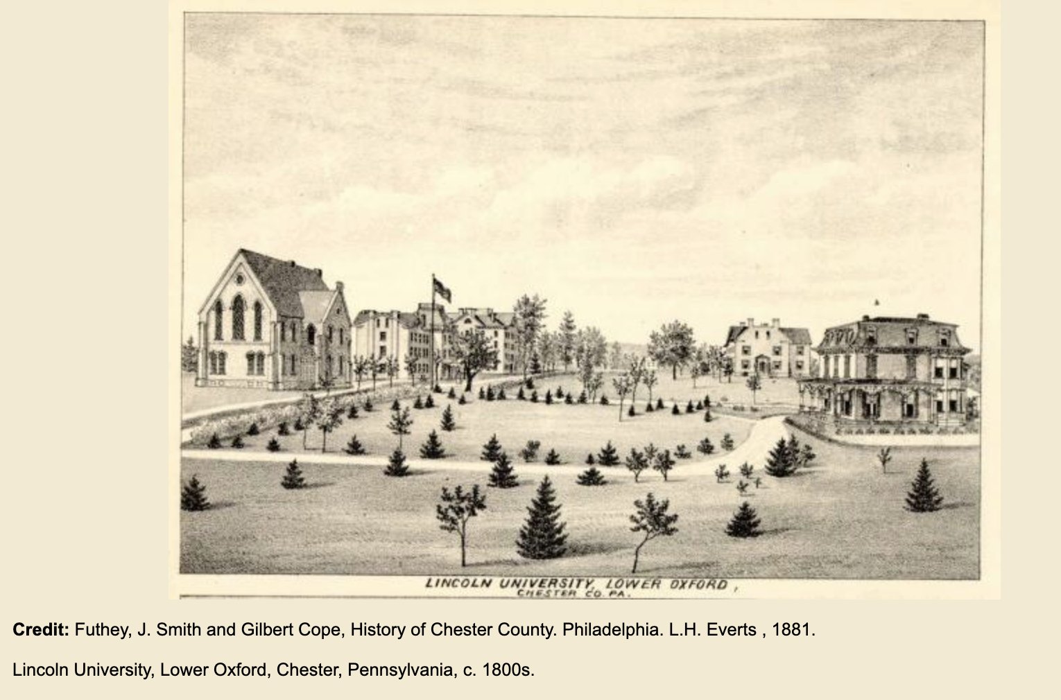 Avi Wolfman-Arent on Twitter: "Founded in 1854, Lincoln University in