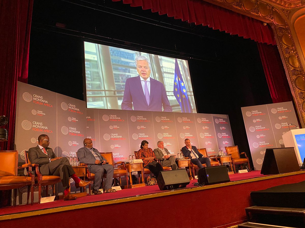 Enjoyed the panel this morning on why collaboration matters for the African continent.. <a href="/CransMontanaF/">Crans Montana Forum - since 1986</a> provides an amazing platform for networking.. @deBellevueJacq1