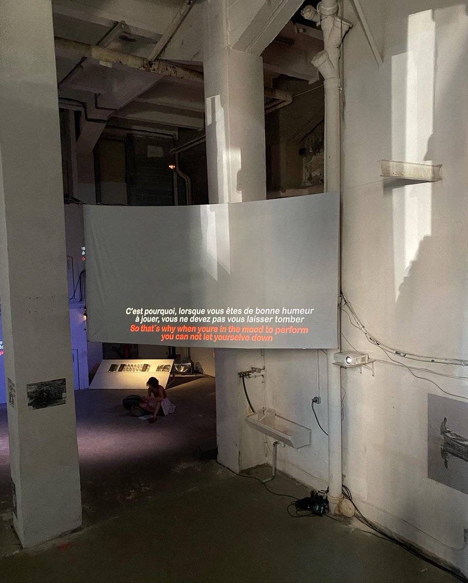 _Strabz's tweet photo. Quelques images de la superbe expo LE CHEMIN DES FOUS, visible à coco velten a @marseille encore quelques jours, initiée par le Refuge Migrants LGBTQI+, Moussa Fofana, Rift, Liam Warren et Arthur Eskenazi.
J’ai eu l’honneur d’écrire un petit texte pour accompagner la visite! 💗 https://t.co/yecp92V78Y