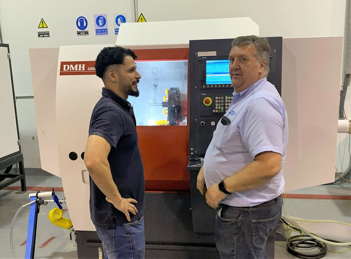 PPE_Int's tweet photo. Every day's a school day!

Ian Mashiter, PPE Tooling Manager, sharing his packing manufacturing knowledge this week with Mustafa Al-Bashrawi in our KSA facility.

https://t.co/1rfl7dIgUn https://t.co/U7E0nhrOVd