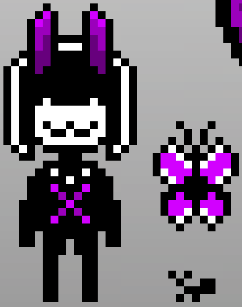 PSlugtrain's tweet photo. My pixel art skills will never surpass this ant that I have made today. He is perfect. (Bottom right!)

#pixelart #indiegame https://t.co/nXZ98B2QUv