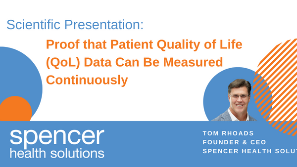 "spencer’s single-question surveys get a response rate of more than 90% when immediately preceded by physical med dispenses." Check out our latest blog summarizing our research proving that #qol data can be measured accurately with spencer. bit.ly/spencer_qol #digitalhealth