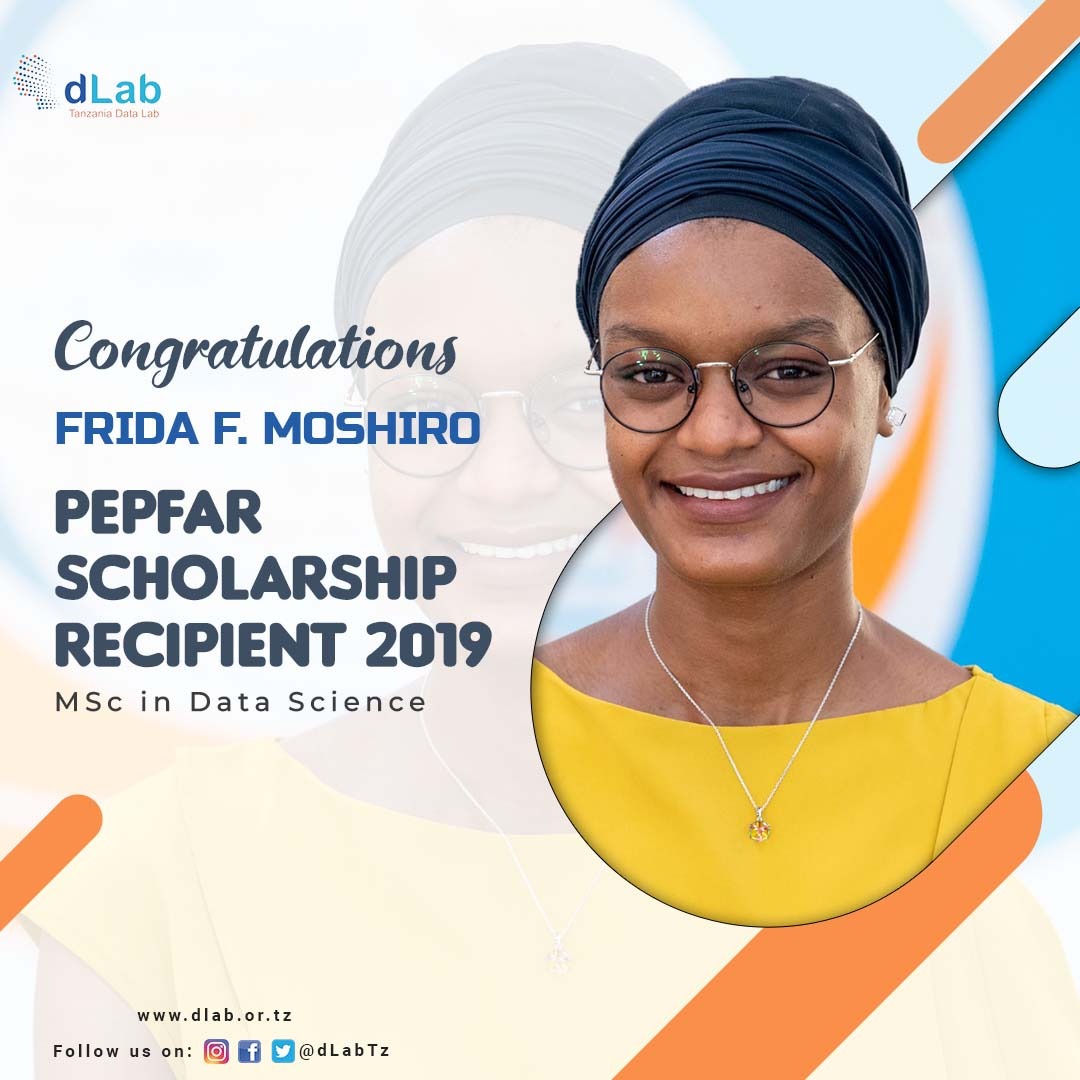 Congratulations to Frida Fulgence Moshiro for successfully graduating with a MSc in Data Science. She is a beneficiary of the 2019 PEPFAR scholarship. Bravo Frida @FridaMoshiro  #DataTamasha2019 #WIDS2019 #DataScience #DataAISummit #DATASCIENTIST