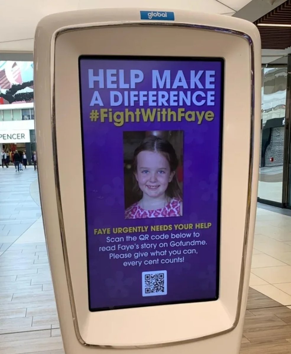 Thank you so much for your support for Faye's Go Fund me so far. Our family are so overwhelmed with people's generousity ❤️🙏 
gofundme.com/f/fightwithfaye