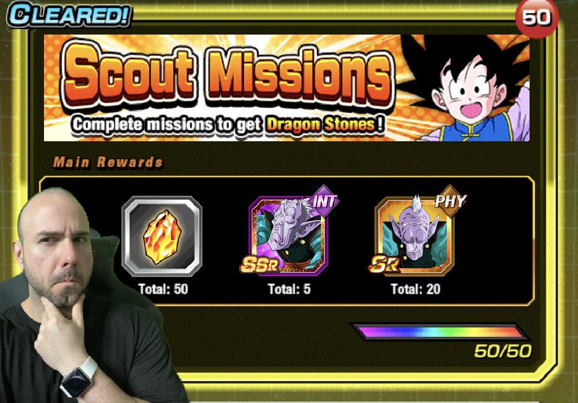 50 FREE DRAGON STONES! DOKKAN SCOUT QR MISSIONS! HOW TO COMPLETE THEM?! Dragon Ball Z Dokkan Battle youtu.be/IJasJlJj7Hw