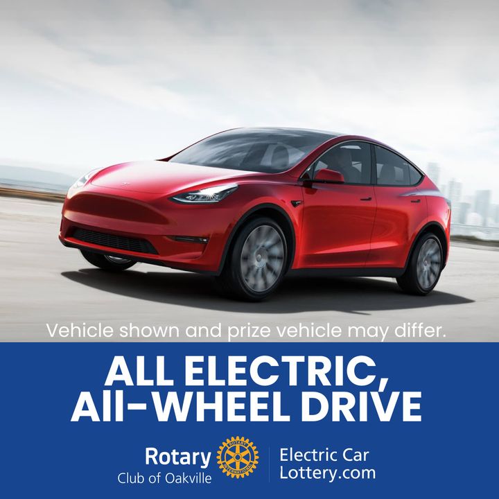 It could be you venturing off in a 2022 Tesla Model Y SUV, experiencing the Dual Motor All-Wheel Drive with ultra-responsive electric motors that can handle rain, snow, and off-roading. Buy your tickets today at ElectricCarLottery.com

AGCO LIC # RAF1236655

#ElectricCarLottery