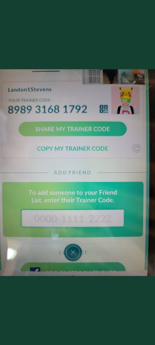 DemonStevens's tweet photo. Hey all my #pokemomgo friends, add my Son, I've got him REALLY into the game like I am lol, but he needs some friends so go and add him please!! #PokemonGOfriends #Pokemon #PokemonGOfriend #pokemongofriendcode his code his 8989 3168 1729 thanks you!! https://t.co/KTiR6ERo6i