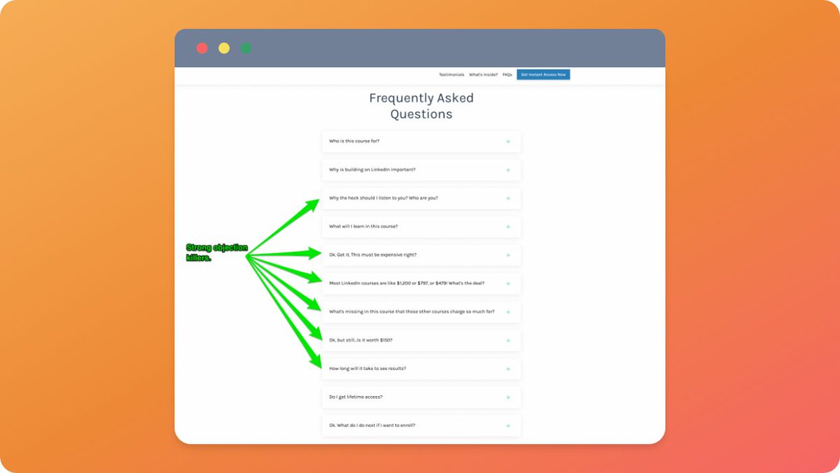 I've studied over 200 landing pages from Twitter's top creators,

98% of them use the same formula t...