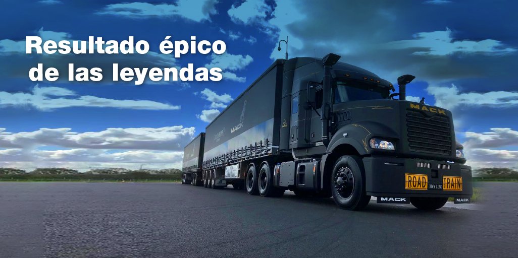 MackTrucksLATAM's tweet photo. 🙌 Cuando las leyendas se juntan, el resultado es épico. 
Mack Trucks Australia colaboró con Driza-Bone y diseñaron este audaz Mack. 😎

#LeyendasMack  #MackTrucksAutralia  #DrizaBone https://t.co/GCSVb30son