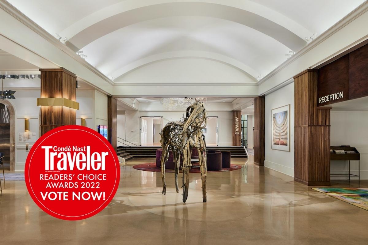 Today is your last chance to vote for Saint Kate – The Arts Hotel as your favorite hotel travel experiences and enter for a chance to win a sailing trip for two from Stockholm to Bergen with Viking Cruises, compliments of Condé Nast Traveler! Vote now! cntraveler.com/rca/vote