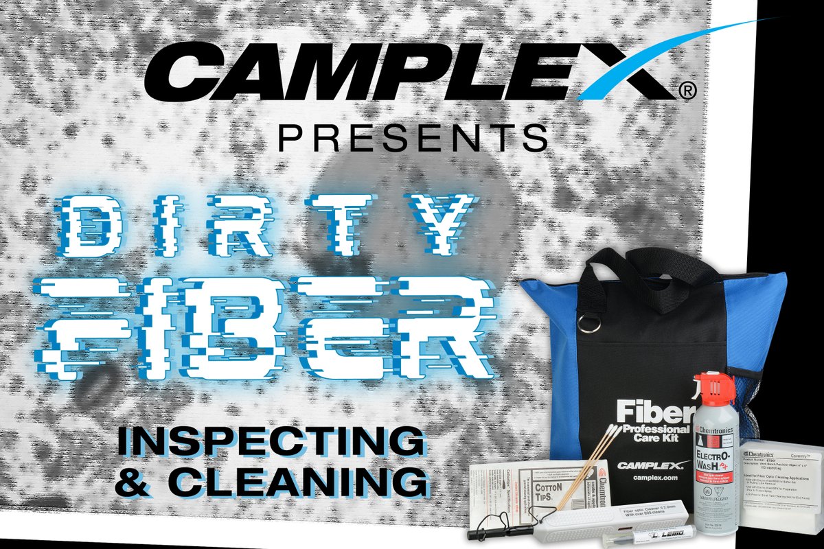 Camplex_Fiber's tweet photo. Regular inspection & cleaning reduces network downtime, offers optimized signal performance and prevention of network damage. Check out our full line of testing & cleaning products!
https://t.co/J2FCwyQegQ
#camplexfiber #fibercable #broadcastfiber #fiber #fiberoptic #broadcast https://t.co/1PM0qrNIV8