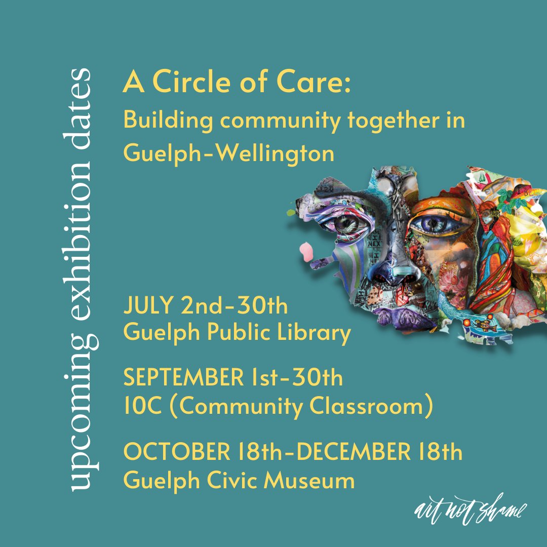 Art Not Shame (@artnotshame) on Twitter photo This exhibit present by the Community Engaged Scholarship Institute seeks to amplify and celebrate the work of a few of those leading community organizations and key CESI partners. 
Read more here: cesinstitute.ca/%E2%80%9C-circ… This exhibit present by the Community Engaged Scholarship Institute seeks to amplify and celebrate the work of a few of those leading community organizations and key CESI partners. 
Read more here: cesinstitute.ca/%E2%80%9C-circ…