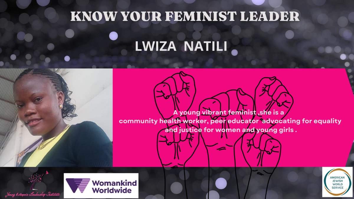 ywli_info's tweet photo. Meet @NatiliLwiza a young feminist, #DadasRising 2019 Alumni. She's a community health worker advocating for equality and justice for women and girls in Kwale County. @ajws @woman_kind @awdf01 @FemnetProg https://t.co/NA1CJw8Ccr